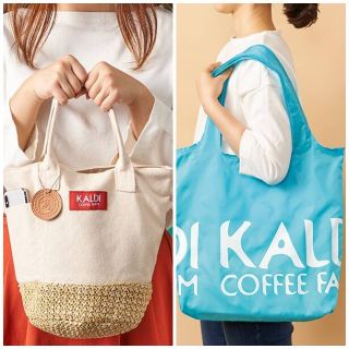 カルディ(KALDI)のカルディ 春のコーヒーバック&エコバッグ(エコバッグ)