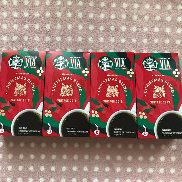 スターバックス ヴィア クリスマス ブレンド 4箱48本分 - 酒