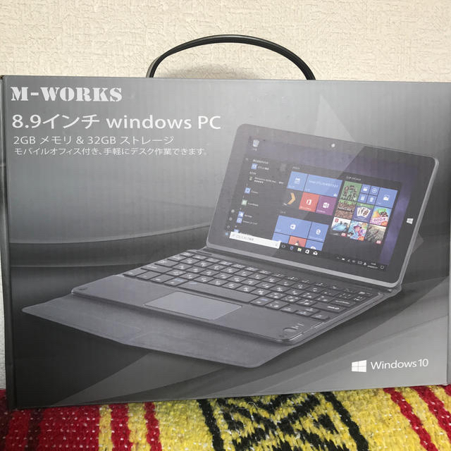 M-WORKS 8.9ｲﾝﾁ windows PC