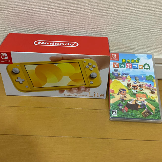 ニンテンドースイッチ ライト 本体 イエロー あつまれどうぶつの森 ソフト 新品