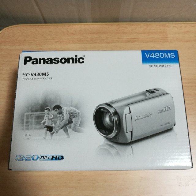 パナソニックビデオカメラ HC-V480MS ブラック 新品未開封