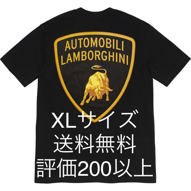 Supreme Automobili Lamborghini Tee XL 黒 - Tシャツ/カットソー(半袖 ...