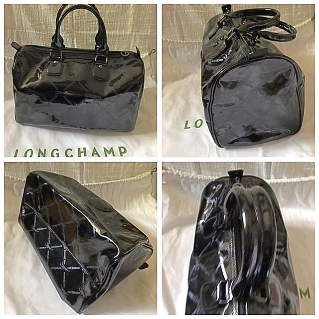 美品✨LONGCHAMP ロンシャン オールレザー ボストンバック ミニ ...