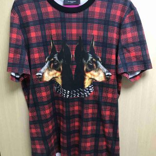 ジバンシィ(GIVENCHY)の正規 Givenchy ジバンシィ ドーベルマンチェック Tシャツ(Tシャツ/カットソー(半袖/袖なし))