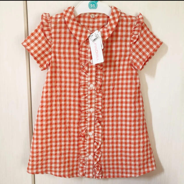 西松屋(ニシマツヤ)の西松屋　新品　ワンピース キッズ/ベビー/マタニティのキッズ服女の子用(90cm~)(ワンピース)の商品写真