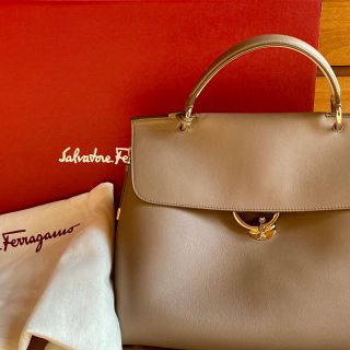 サルヴァトーレフェラガモ(Salvatore Ferragamo)の【エミ様】値下げ！　フェラガモ　トップハンドルバッグ　ジェットセット(ハンドバッグ)