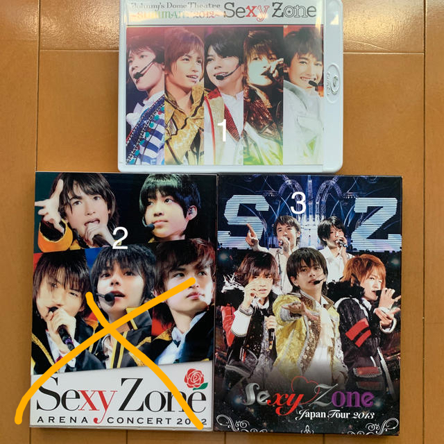 SexyZone Blu-ray DVD