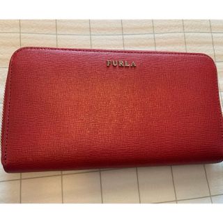 フルラ(Furla)のフルラ　長財布　赤色(長財布)