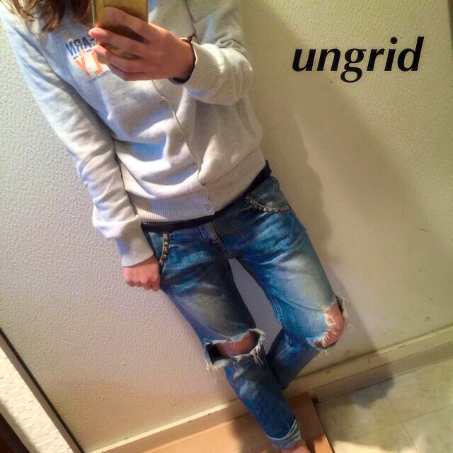Ungrid(アングリッド)のま☆様専用 レディースのパンツ(デニム/ジーンズ)の商品写真
