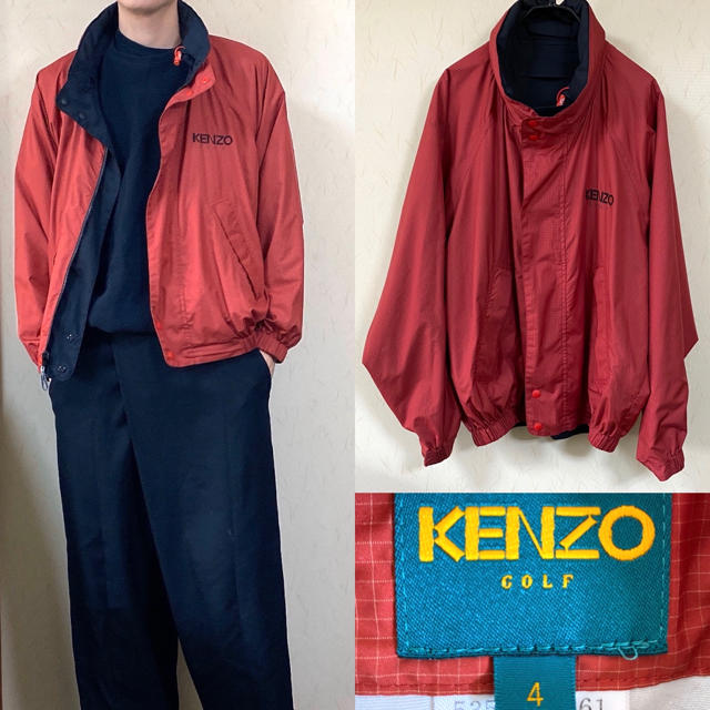 90's KENZO ケンゾー ナイロンジャケット スイングトップ