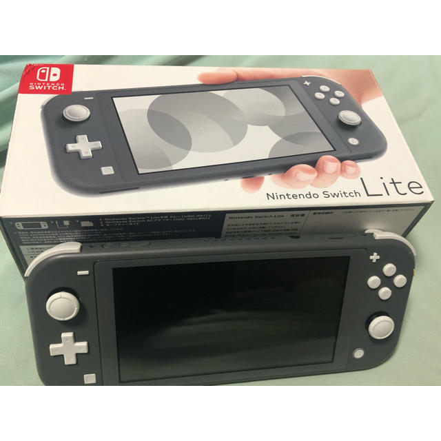 【新品・未開封】Switch Lite グレー スイッチライト本体 どうぶつの森