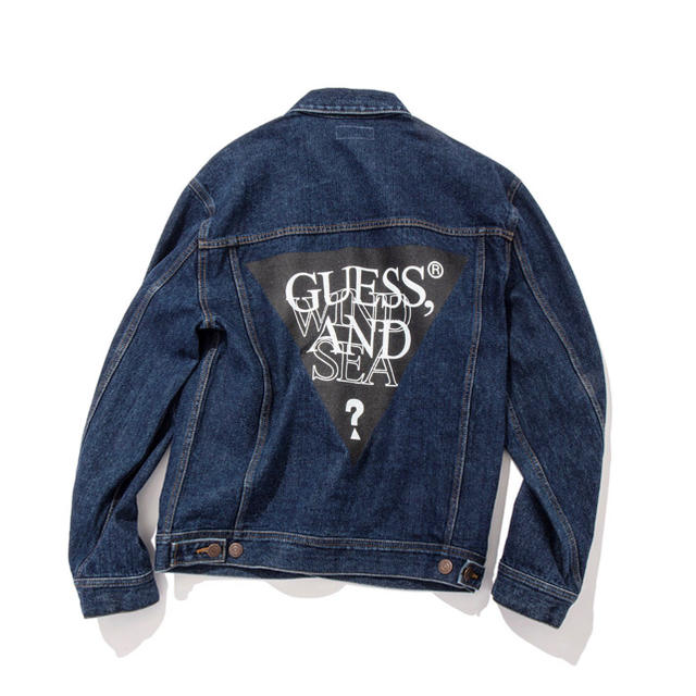 GUESS×WIND AND SEA OVERSIZE DEINM JACKET