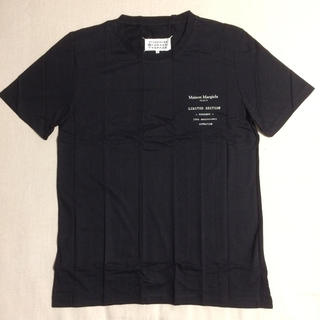 マルタンマルジェラ(Maison Martin Margiela)のMaison Margiela BLACK Tshirt(Tシャツ(半袖/袖なし))
