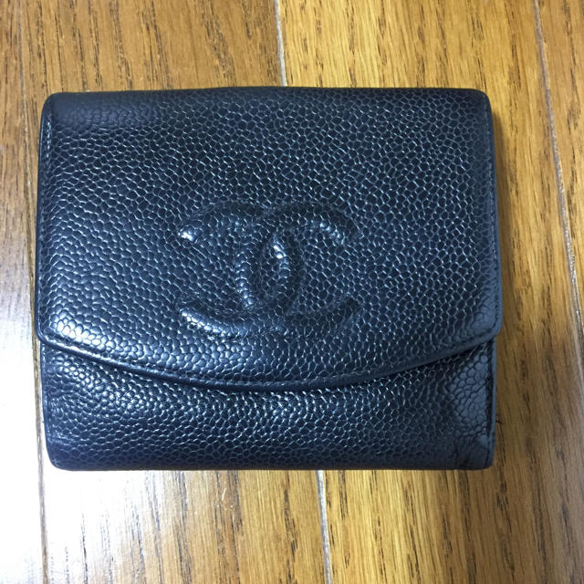 CHANEL(シャネル)のChanel 財布 キャビアスキン価格見直しました レディースのファッション小物(財布)の商品写真