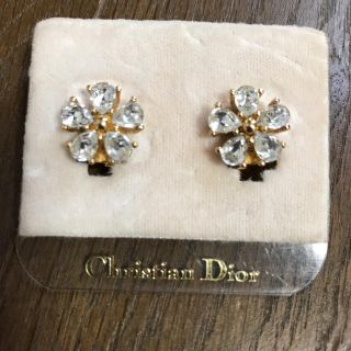 ディオール(Christian Dior) イヤリング（フラワー）の通販 24点