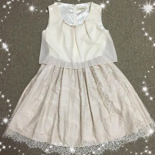 レストローズ(L'EST ROSE)の新品♡レストローズドレス(ミディアムドレス)