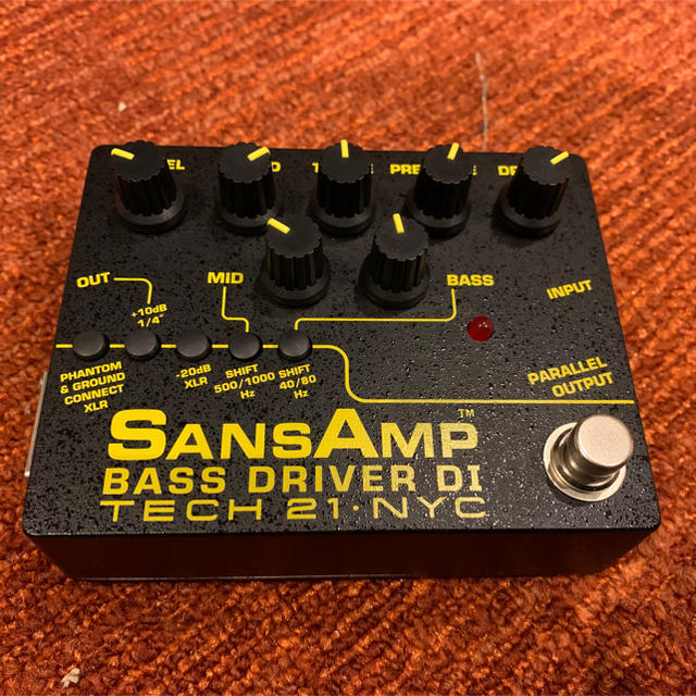 TECH21 SANSAMP BASS DRIVER V2