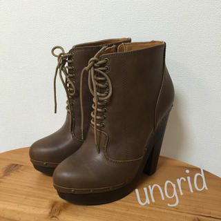 アングリッド(Ungrid)の新品ブーツ＊24〜24.5定価16800(ブーツ)