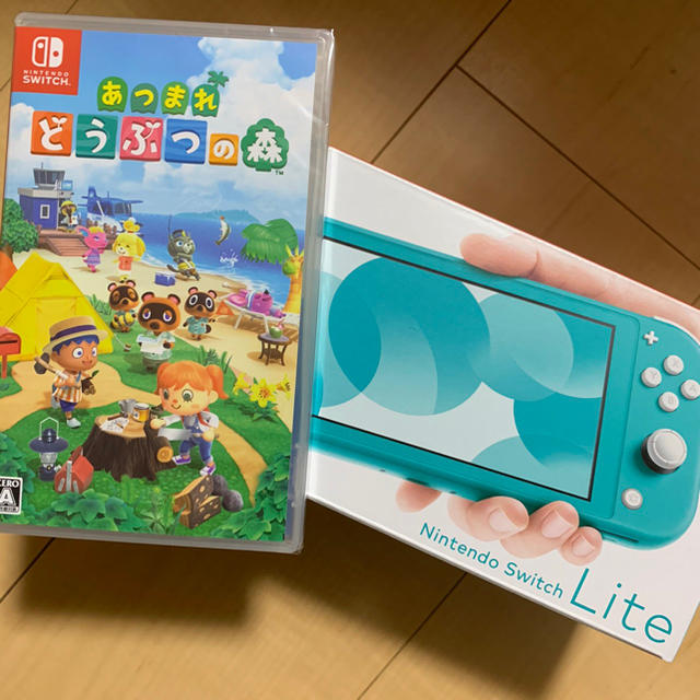 任天堂Switch Lite ターコイズ どうぶつの森