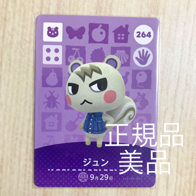 あつまれどうぶつの森　amiibo ジュン