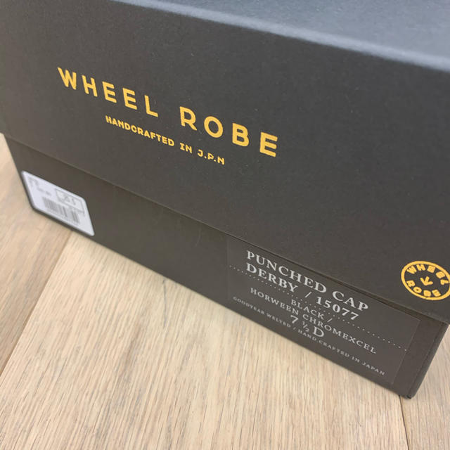 WHEELROBE PUNCHED CAP DERBY パンチドキャプダービー 3