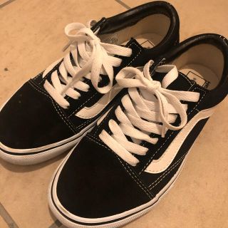 ヴァンズ(VANS)のvans スニーカー　オールドスクール　23センチ　一度使用(スニーカー)