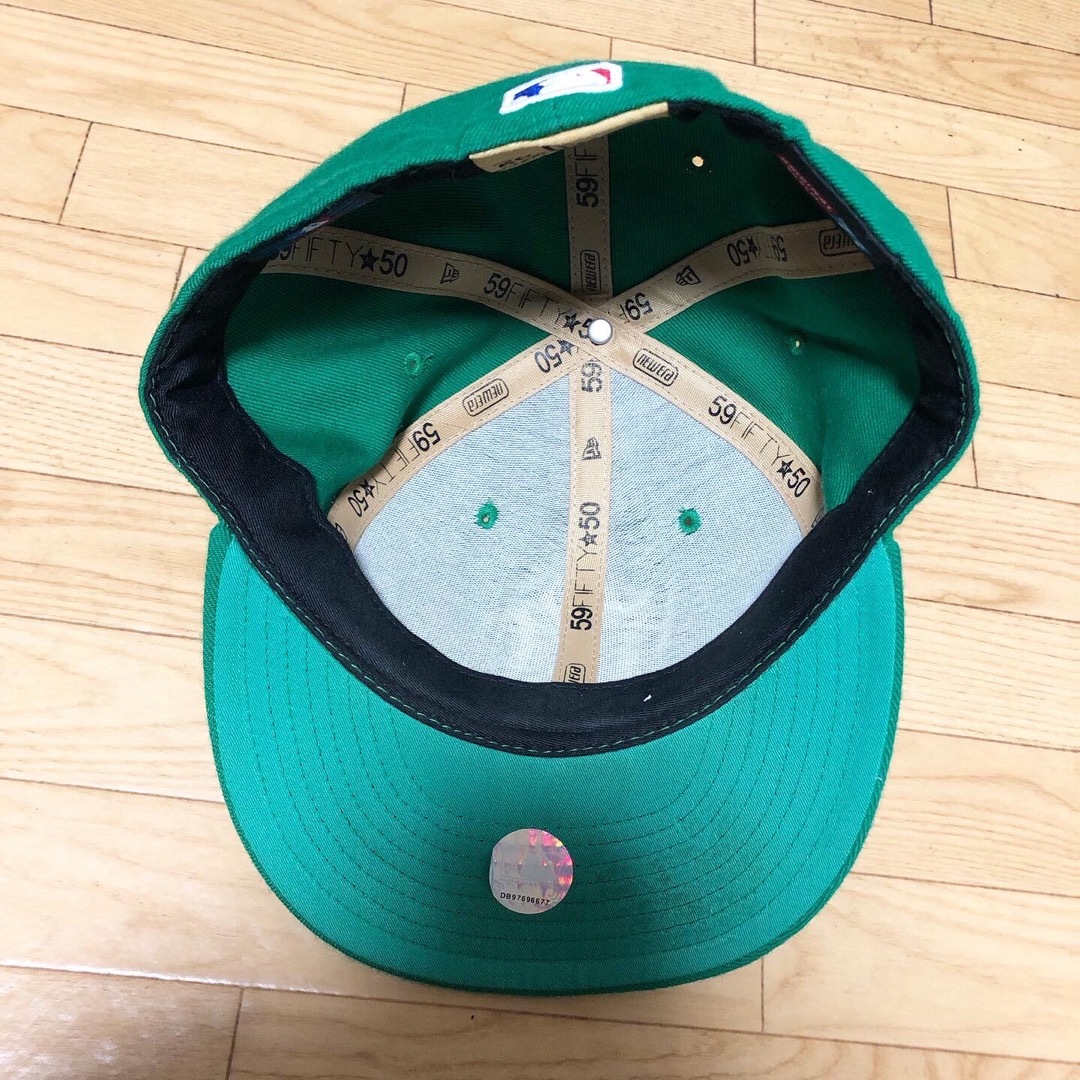 NEW ERA - USA製 NEWERA ニューヨーク ヤンキース キャップ 緑 NEW ERA - USA製 NEWERA ニューヨーク ヤンキース キャップ 緑