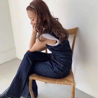 マウジー(moussy)のLi lou 大人気デニムオールインワン(オールインワン)