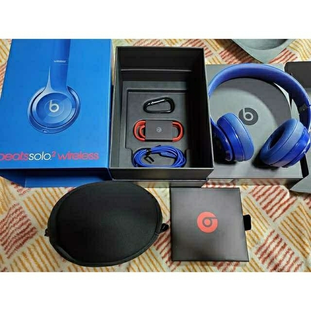 beats by dr.dre Solo2  ワイヤレスヘッドフォン  ブルー