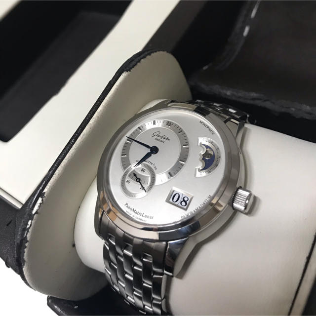 Glashutte Original(グラスヒュッテオリジナル)のグラスヒュッテオリジナル★パノルナ定価130万程 メンズの時計(腕時計(アナログ))の商品写真
