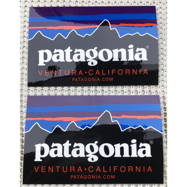 patagonia(パタゴニア)のパタゴニア　Patagonia ステッカー　カリフォルニア　2枚セット スポーツ/アウトドアのスポーツ/アウトドア その他(その他)の商品写真