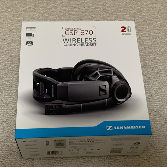 SENNHEISER(ゼンハイザー)のsennheiser GSP670 ゼンハイザー　Bluetoothヘッドホン スマホ/家電/カメラのPC/タブレット(PC周辺機器)の商品写真