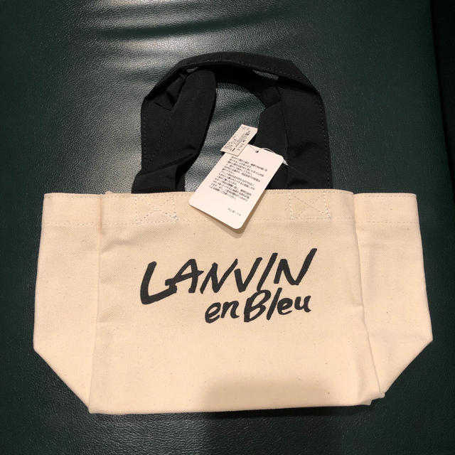 LANVIN en Bleu(ランバンオンブルー)のランバンオンブルー  トートバッグお値下げ レディースのバッグ(トートバッグ)の商品写真