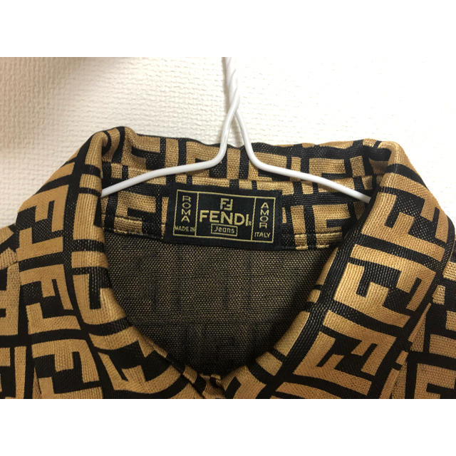 FENDI(フェンディ)のFENDI ブラウス （ズッカ柄,ストレッチシャツ,フェンディ） レディースのトップス(シャツ/ブラウス(長袖/七分))の商品写真