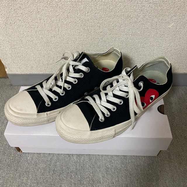 COMME des GARCONS(コムデギャルソン)のPLAY COMME des GARÇONS CONVERSE スニーカー メンズの靴/シューズ(スニーカー)の商品写真