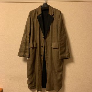 サンシー(SUNSEA)のSUNSEA 16SS Reversible Speck Linen Coat(ステンカラーコート)