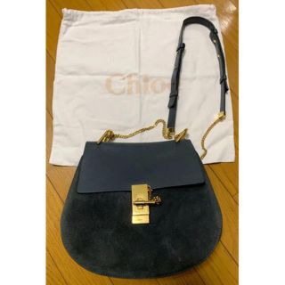 クロエ(Chloe)の【大幅値下げ中】chloe ドリュー　レザー×スエード(ショルダーバッグ)