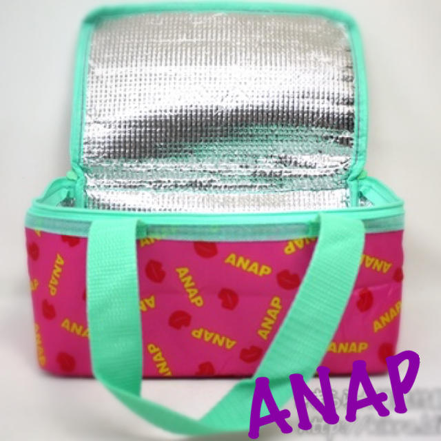 ANAP(アナップ)の【ANAP】ANAP オリジナル クーラーバッグ 【保冷バッグ】 インテリア/住まい/日用品のキッチン/食器(弁当用品)の商品写真