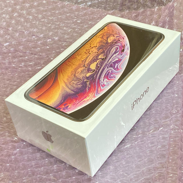 新品未使用 iPhoneXs 256G ゴールド SIMロック解除済み