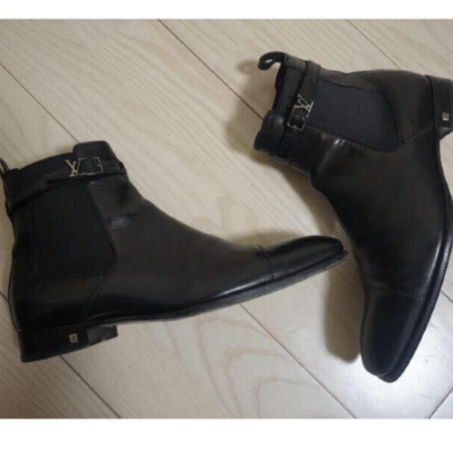 美品】ルイ・ヴィトン(LOUIS VUITTON) メンズ ショートブーツ-