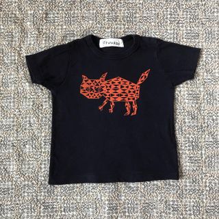 ミナペルホネン(mina perhonen)のミナペルホネン  ベビーキッズ95  Tama Tシャツ ねこ(Tシャツ/カットソー)