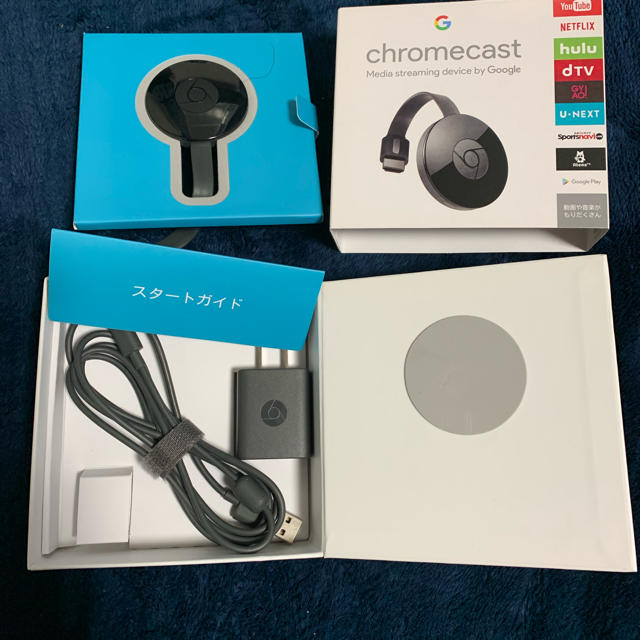 CHROME(クローム)のchrome cast スマホ/家電/カメラのテレビ/映像機器(テレビ)の商品写真