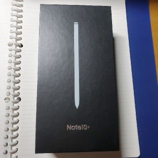 サムスン(SAMSUNG)の（極美品A）香港版 Galaxy Note 10+ White  SIMフリー(スマートフォン本体)