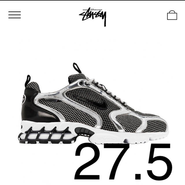 NIKE(ナイキ)のSTÜSSY / NIKE AIR ZOOM SPIRIDON CAGE 2  メンズの靴/シューズ(スニーカー)の商品写真