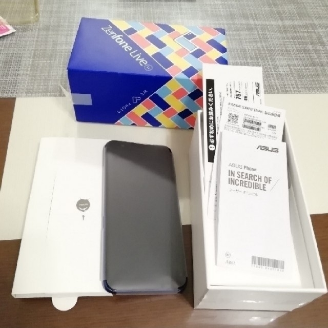 Zenfone Live L1(ZA550KL)スペースブルー★ASUS　美品