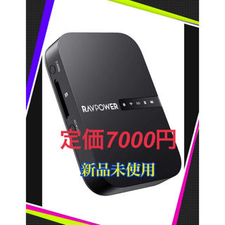 【新品未使用・送料無料】RAVPower Wi-Fi SDカードリーダー(PC周辺機器)