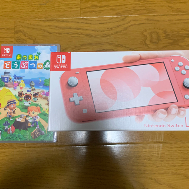 超歓迎 Nintendo Switch - Nietendo Switch Lite コーラル どうぶつの