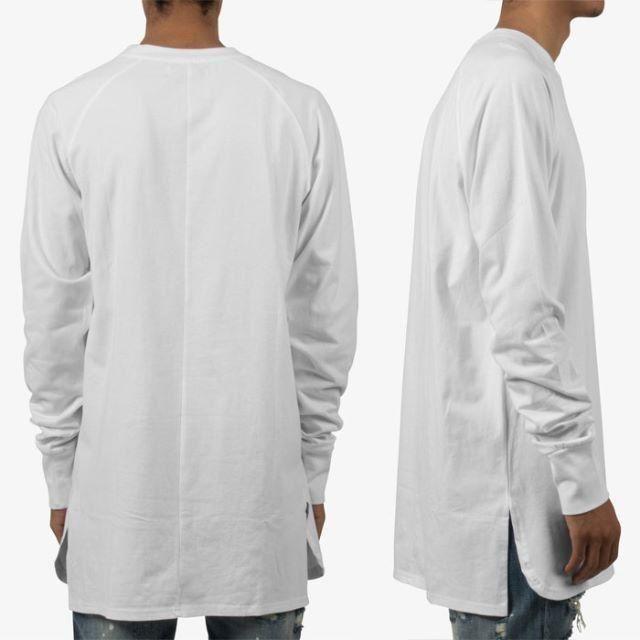 FEAR OF GOD(フィアオブゴッド)の新品☆mnml SPLIT BACK RAGLAN ロング丈 Tシャツ メンズのトップス(Tシャツ/カットソー(七分/長袖))の商品写真