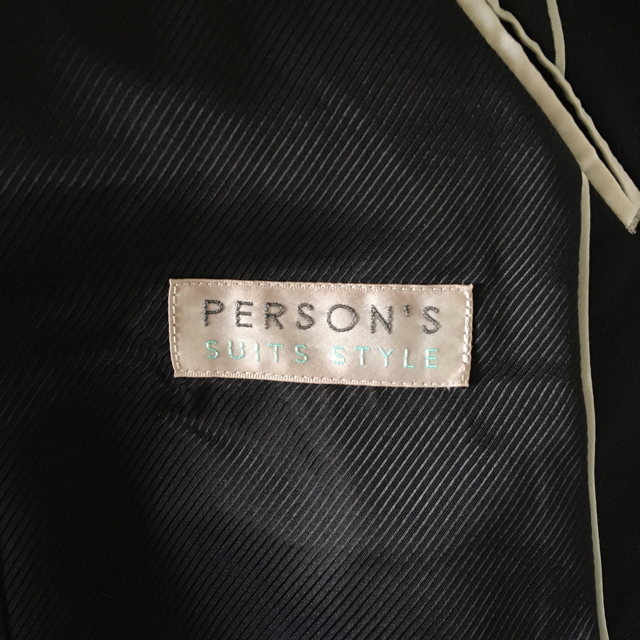 PERSON'S(パーソンズ)の就活　スーツ　ジャケット　黒　レディース  レディースのフォーマル/ドレス(スーツ)の商品写真