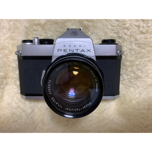 PENTAX SL フィルムカメラとsuper-takumar f1.4 50オールドレンズ